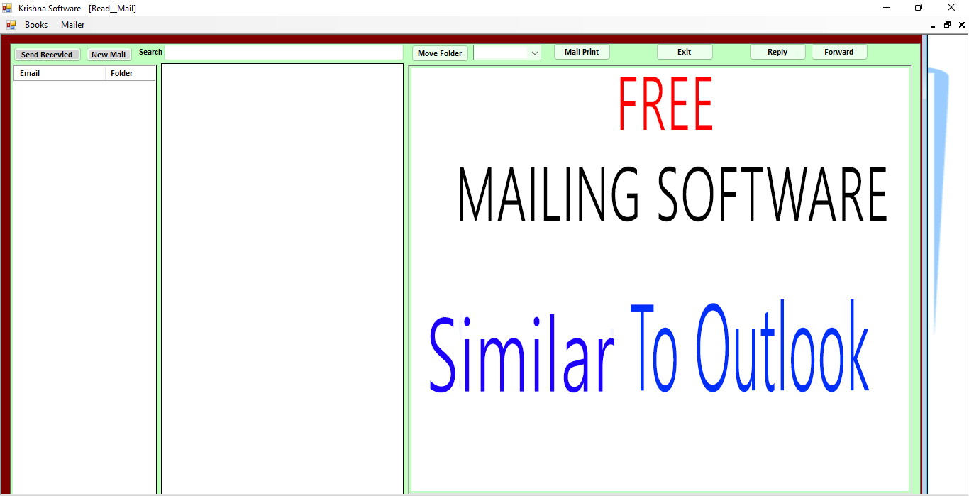 mailing outlook, free software