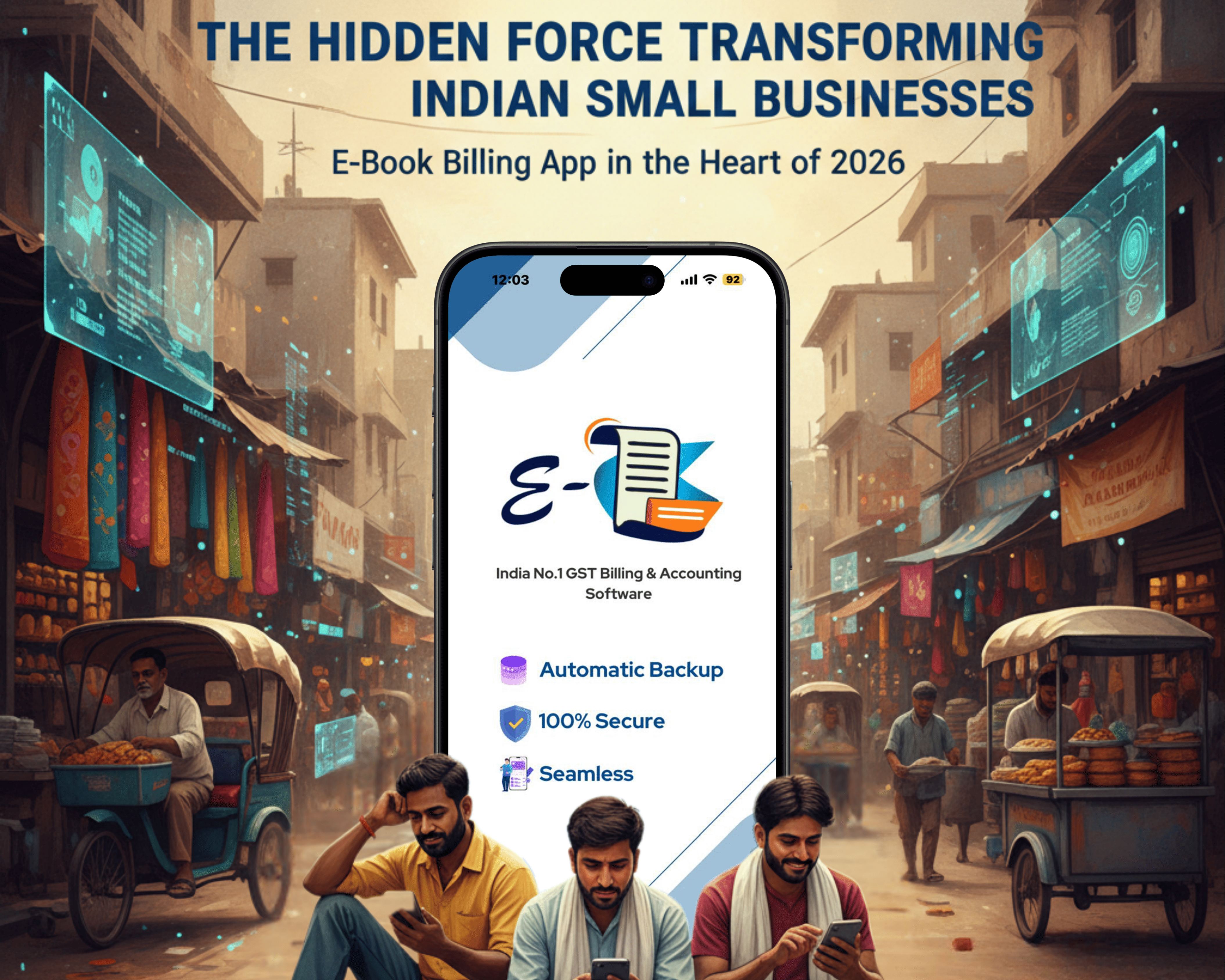 The Hidden Force Transforming Indian Small Businesses: Krishna E-Book Billing  App