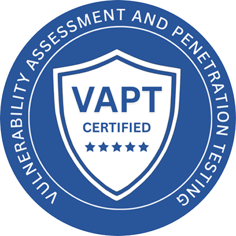 Certiified by VAPT